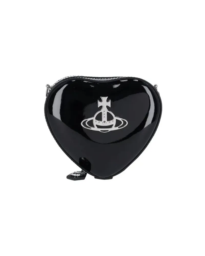Vivienne Westwood Crossbody Bags "Louise Heart" Mini Bag – Black schwarz Schwarz