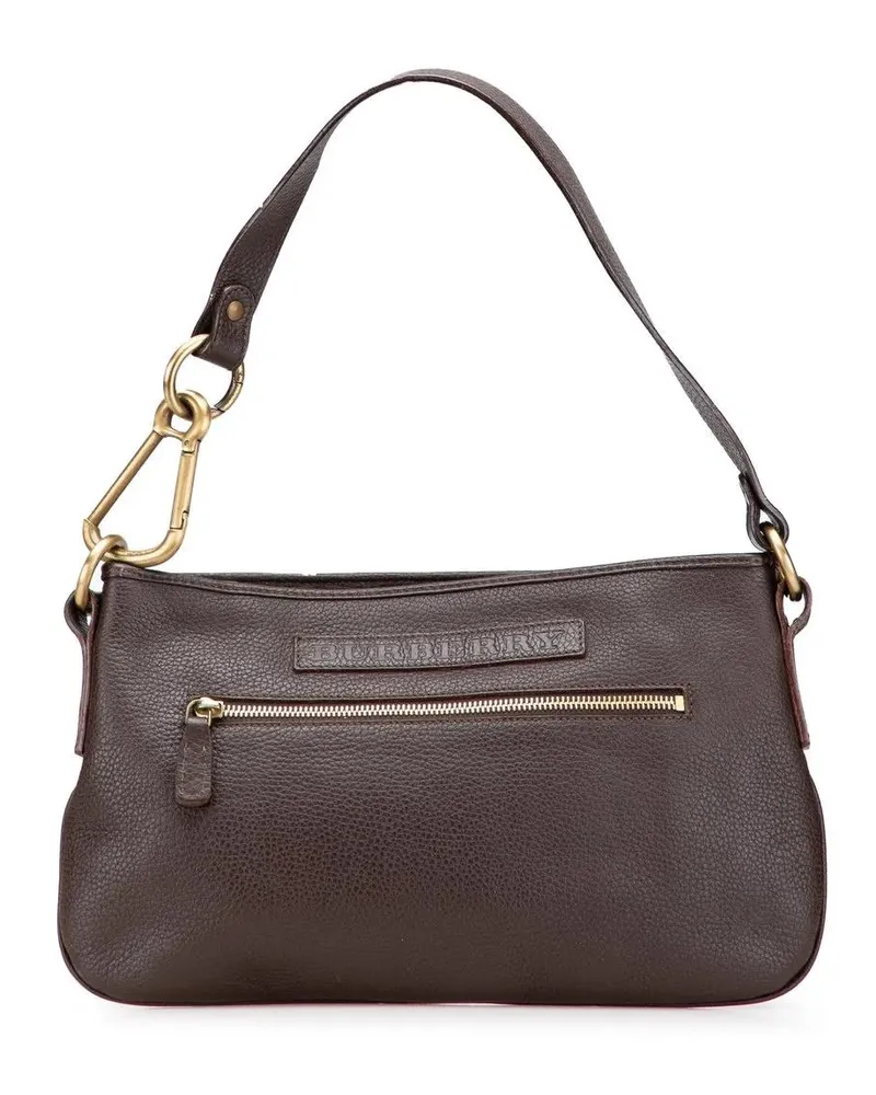 Burberry Hobo Bags Leather Shoulder Bag braun Braun