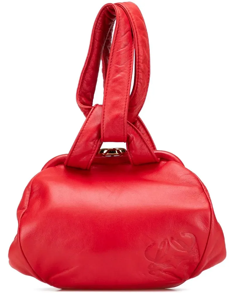 Loewe Crossbody Bags Leather Anagram Frame Handbag rot Rot