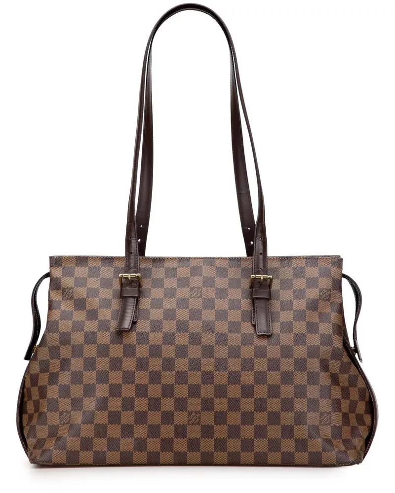 Louis Vuitton Hobo Bags Damier Ebene Chelsea braun Braun