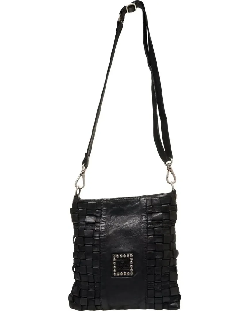 Campomaggi Businesstaschen & Reisegepäck Leather cossbody bag schwarz Schwarz