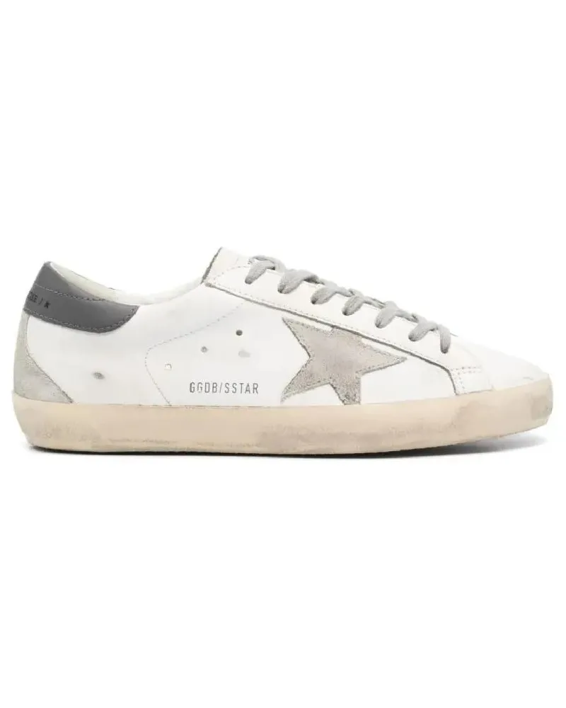 Golden Goose Low-Top Sneaker Super Star Low-Top Sneakers weiß Weiß