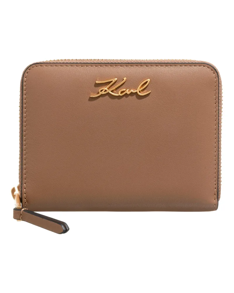 Karl Lagerfeld Portemonnaie K/Signature Md Z/A Wallet Gp braun Braun