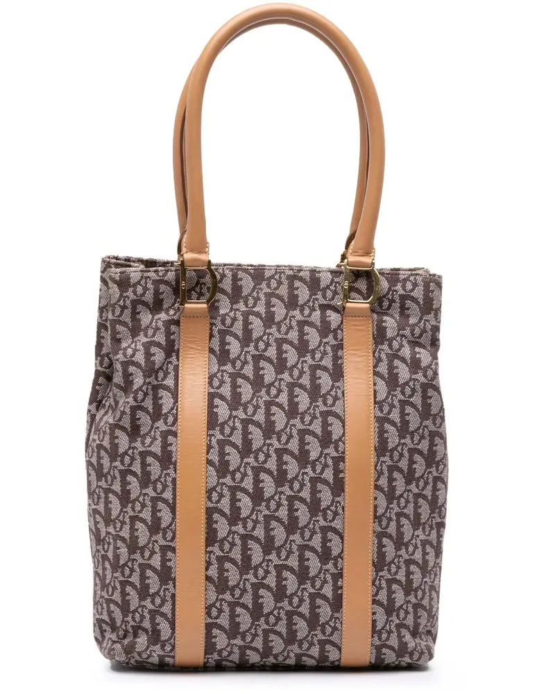 Dior Shopper Diorissimo Trotter Canvas Tote braun Braun