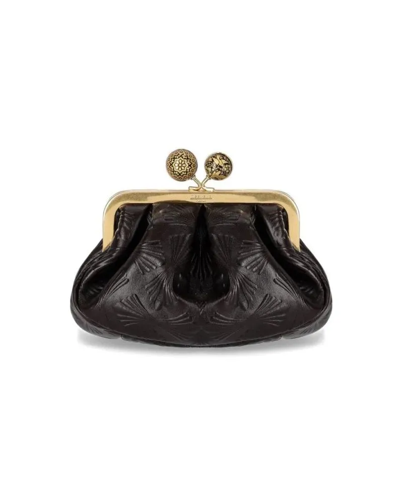 Max Mara Clutches Pasticcino Spanish Heritage Small Brown Clutch braun Braun
