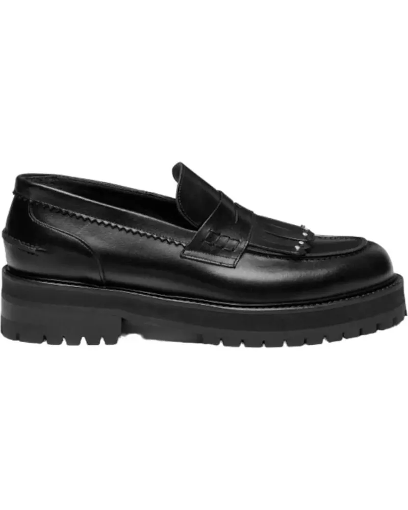 Dondup Loafer Flat Shoes Black schwarz Schwarz