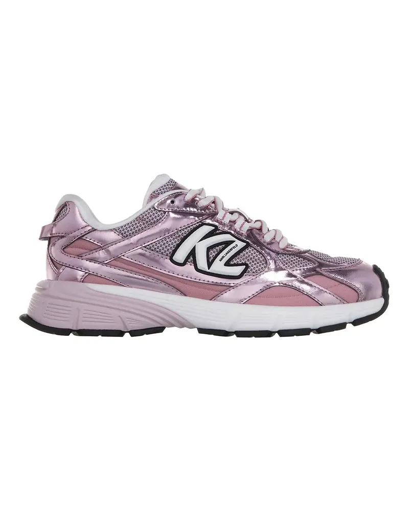 Karl Lagerfeld Low-Top Sneaker Orion Sidetrim Mix Lo rosa Gold