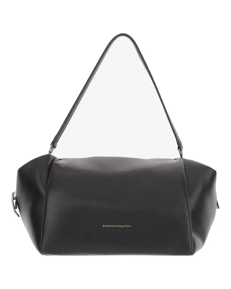 Carven Hobo Bags Marie Leather Bag schwarz Schwarz