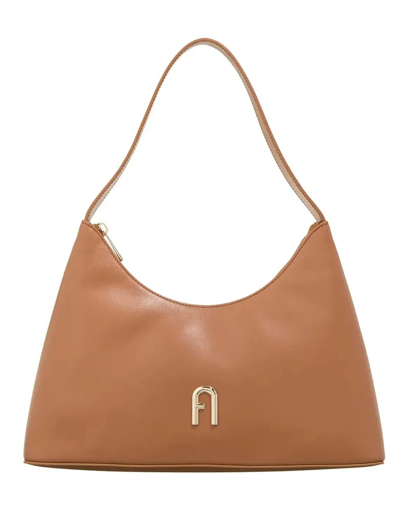 Furla Hobo Bags  Diamante S Shoulder Bag braun Braun