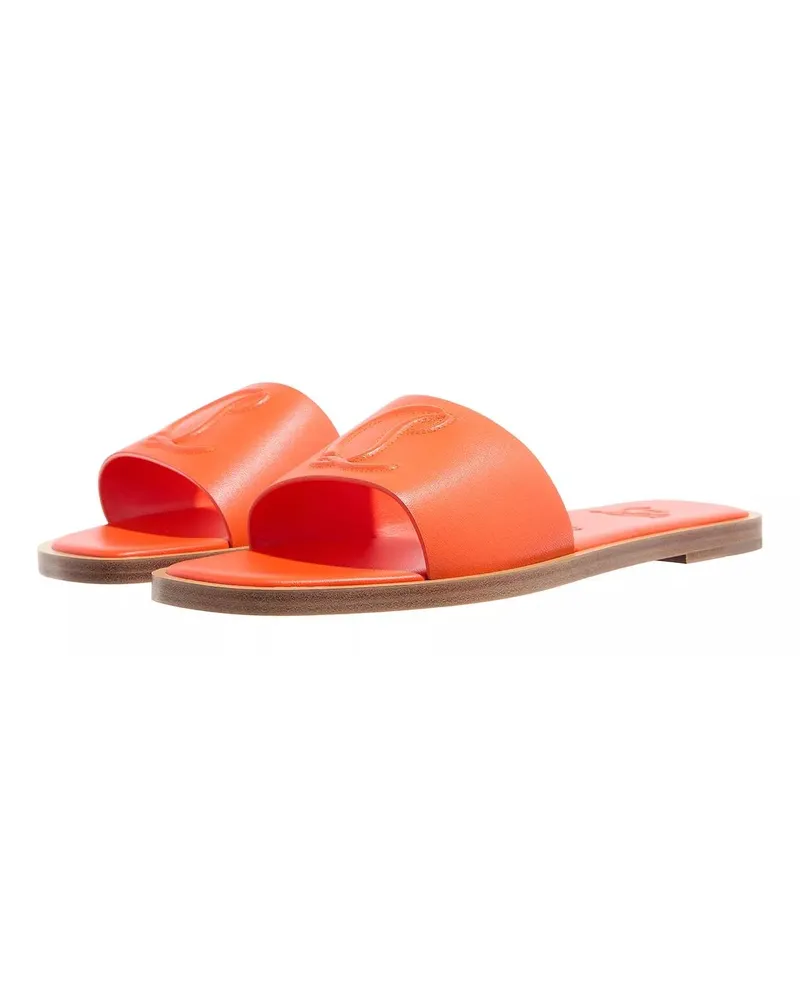 Christian Louboutin Sandalen CL Mule Nappa/Lining orange Orange