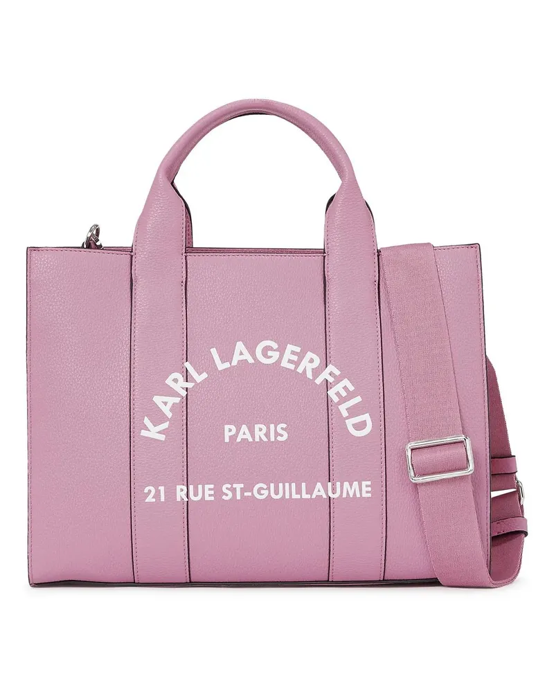 Karl Lagerfeld Shopper Rue St-Guillaume mittelgroße Tote Bag pink Rosa
