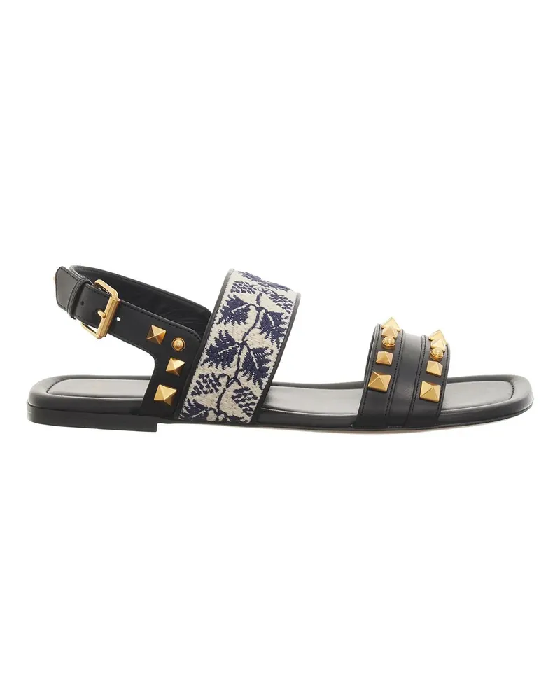 Valentino Garavani Sandalen County Sandal schwarz Schwarz