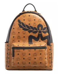 MCM Rucksäcke Stark Mega Laurel Vi Backpack Medium Cognacbraun