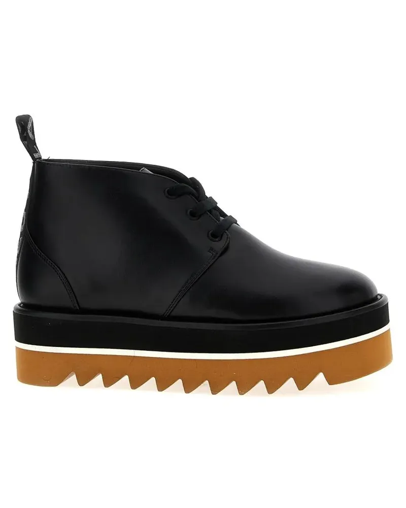 Stella McCartney Stiefel 'Desert Sneak-Elyse' Ankle Boots schwarz Schwarz