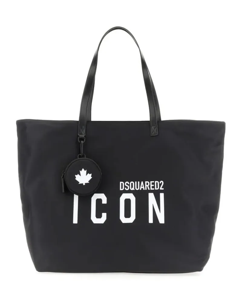 Dsquared2 Shopper & Totes "Be Icon" Shopper Bag schwarz Schwarz