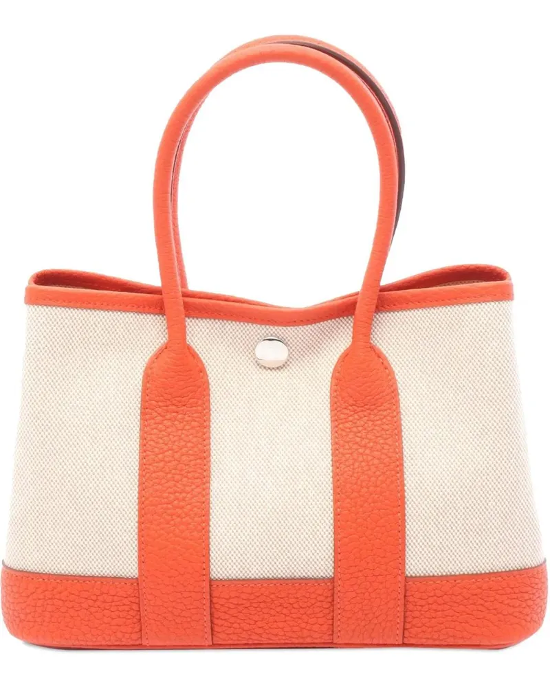 Hermès Crossbody Bags Toile and Negonda Garden Party 23 braun Braun