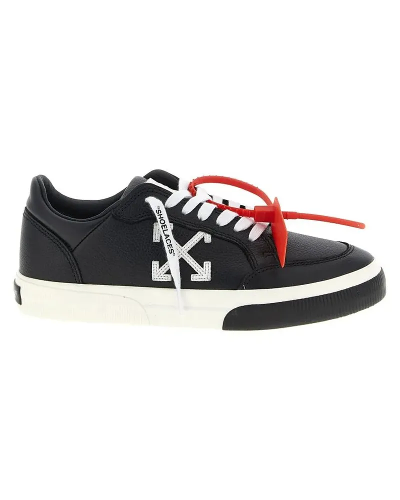 OFF-WHITE Low-Top Sneaker 'New Low Vulcanized Leather' Sneakers schwarz Schwarz