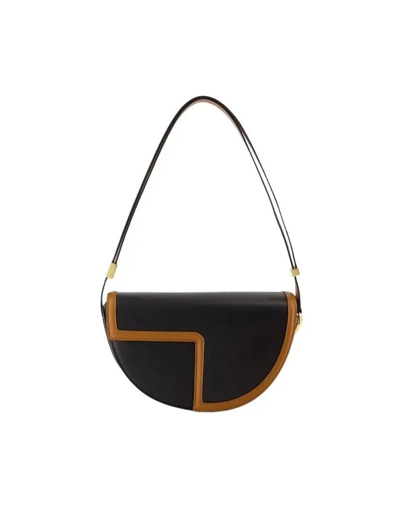 Patou Hobo Bags Le  Bag Shoulder Bag - Leather - Black schwarz Schwarz