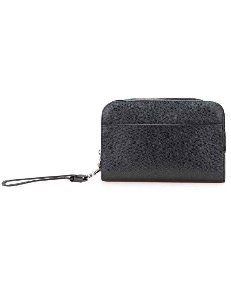 Louis Vuitton Clutches Taiga Baikal schwarz Schwarz