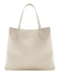 Isabel Bernard Shopper Honoré Francine Cream Calfskin Leather Handbag Beige