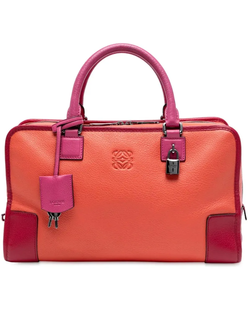 Loewe Crossbody Bags Tricolor Leather Amazona 36 orange Orange