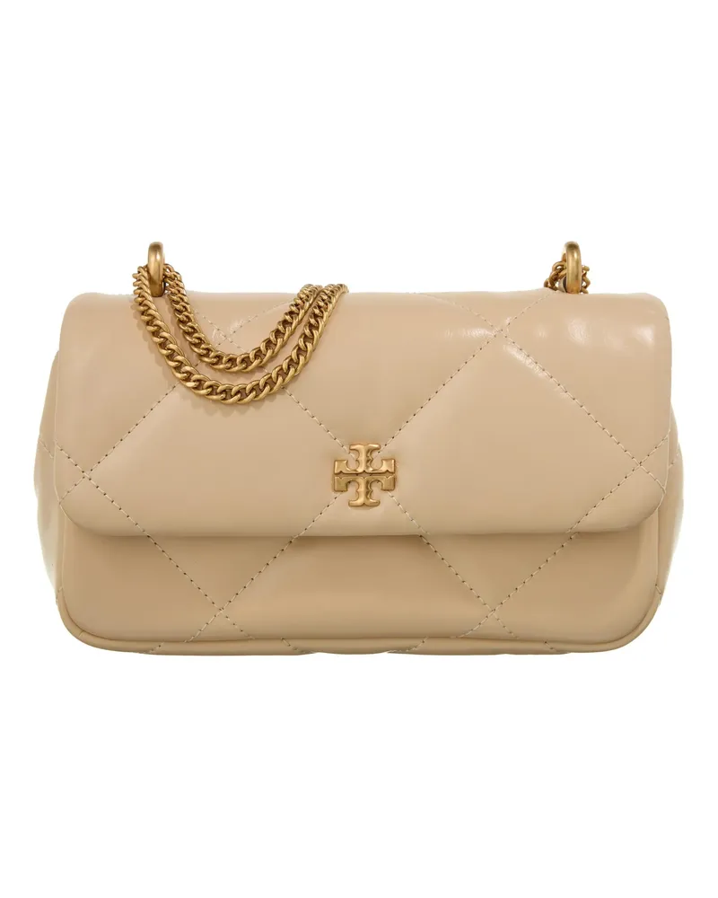 Tory Burch Crossbody Bags Kira Diamond Quilt Mini Flap Bag beige Beige