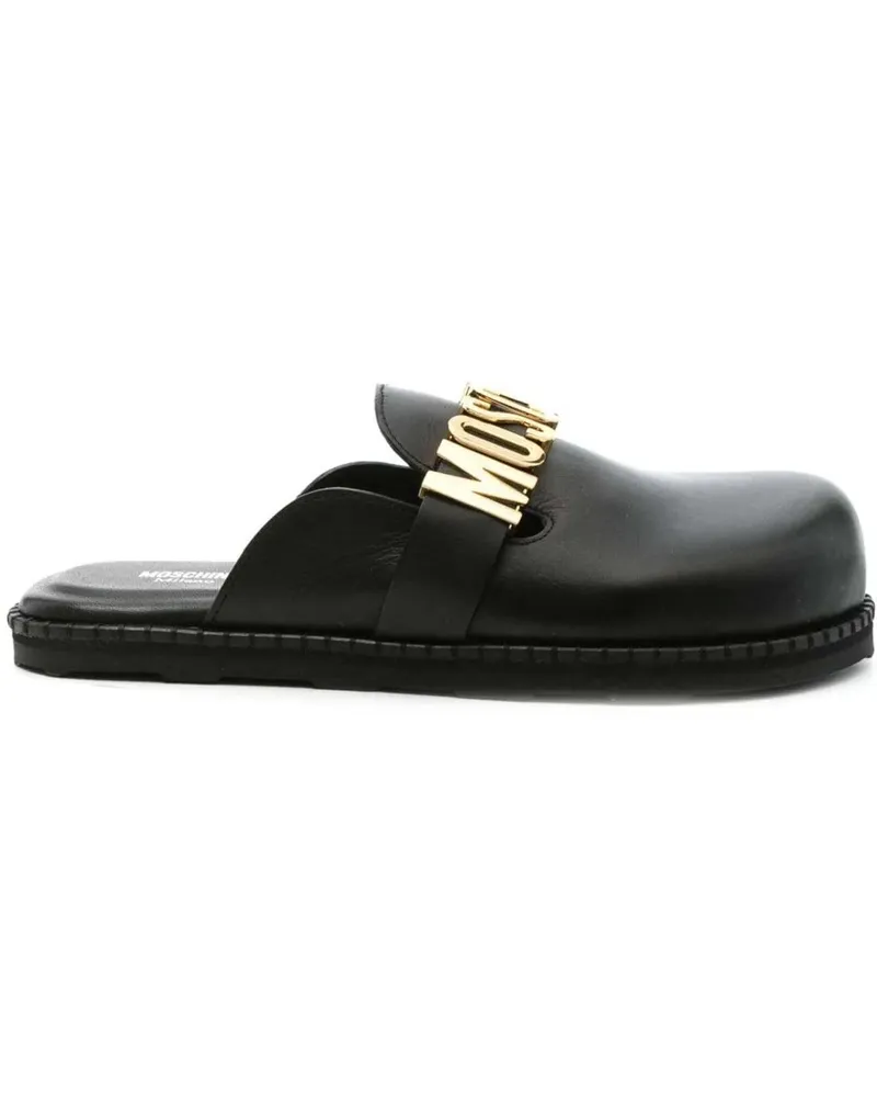 Moschino Sandalen Sandals Black schwarz Schwarz