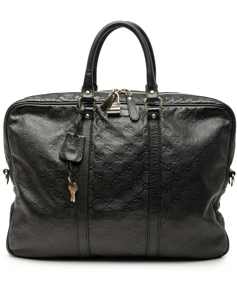 Gucci Crossbody Bags ssima Business Bag schwarz Schwarz