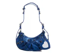 Pochettes Le Cagole XS Shoulder Bag Metallized blau