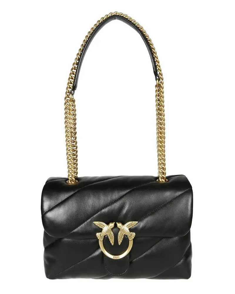 Pinko Hobo Bags Love Puff Classic Shoulder Bag schwarz Schwarz