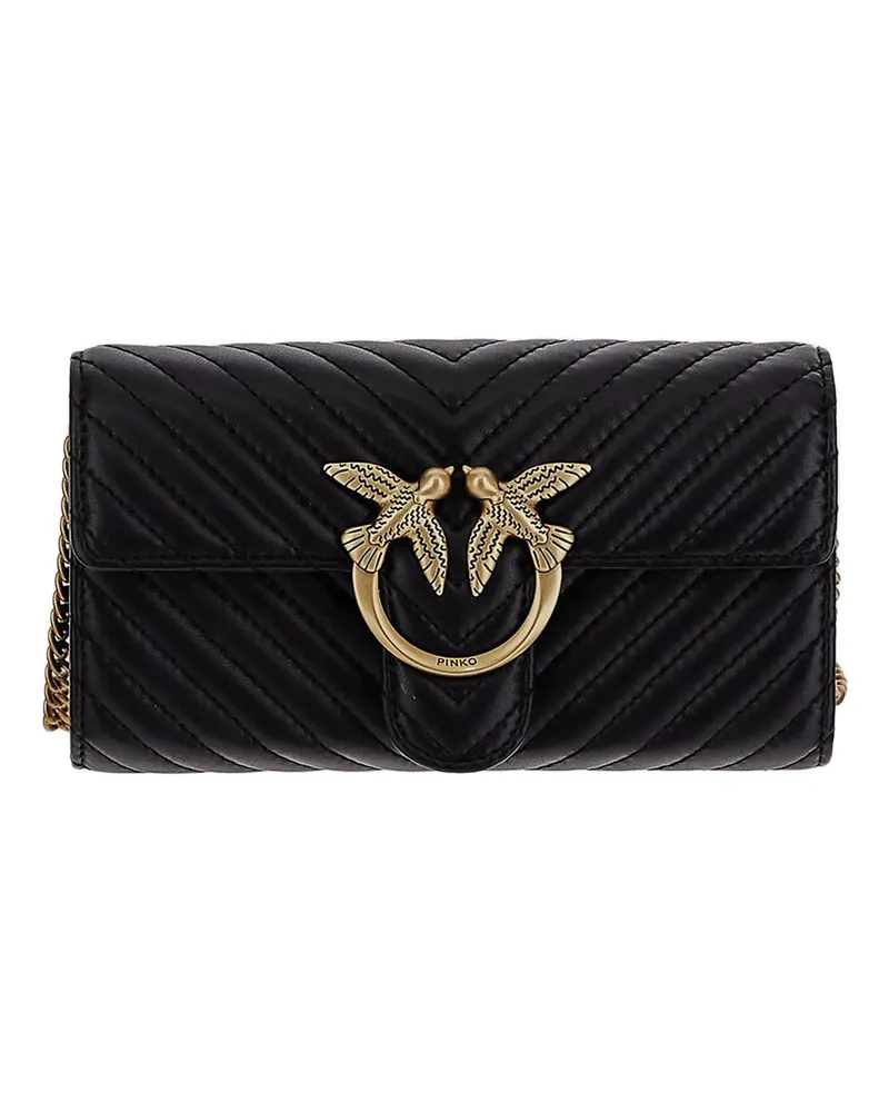 Pinko Portemonnaie Love One Wallet C rosa Gold