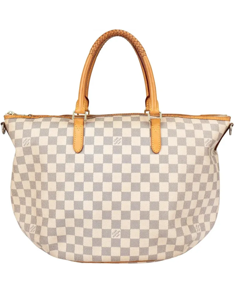 Louis Vuitton Crossbody Bags  Damier Azur Monogram Riviera MM Hand weiß Weiß