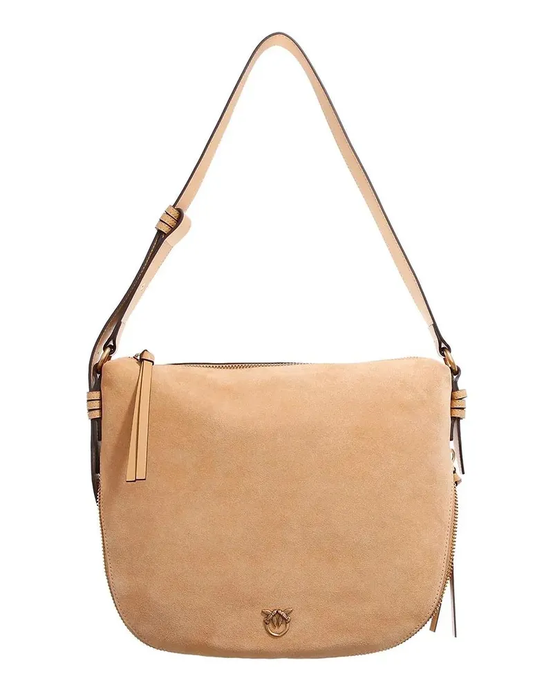 Pinko Hobo Bags Hobo Zip Around Classic beige Beige