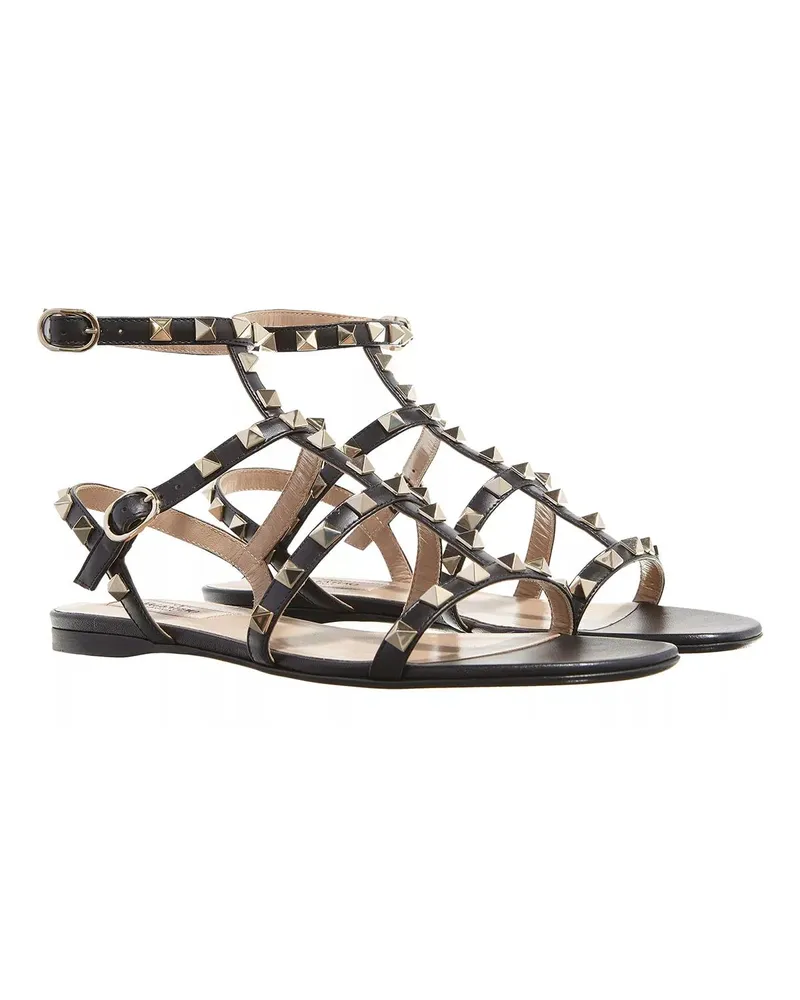 Valentino Garavani Sandalen & Sandaletten Rockstud Sandal Schwarz