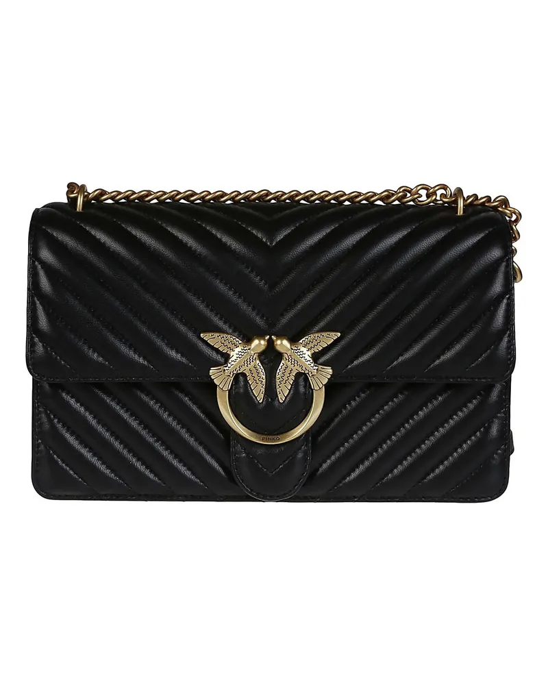Pinko Crossbody Bags Love One Classic Dc Bag Black schwarz Schwarz
