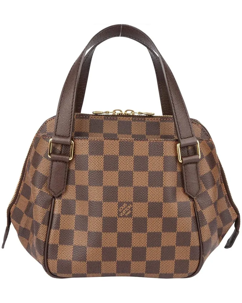 Louis Vuitton Crossbody Bags  Damier Ebene Monogram Belem PM Handb bunt Bunt