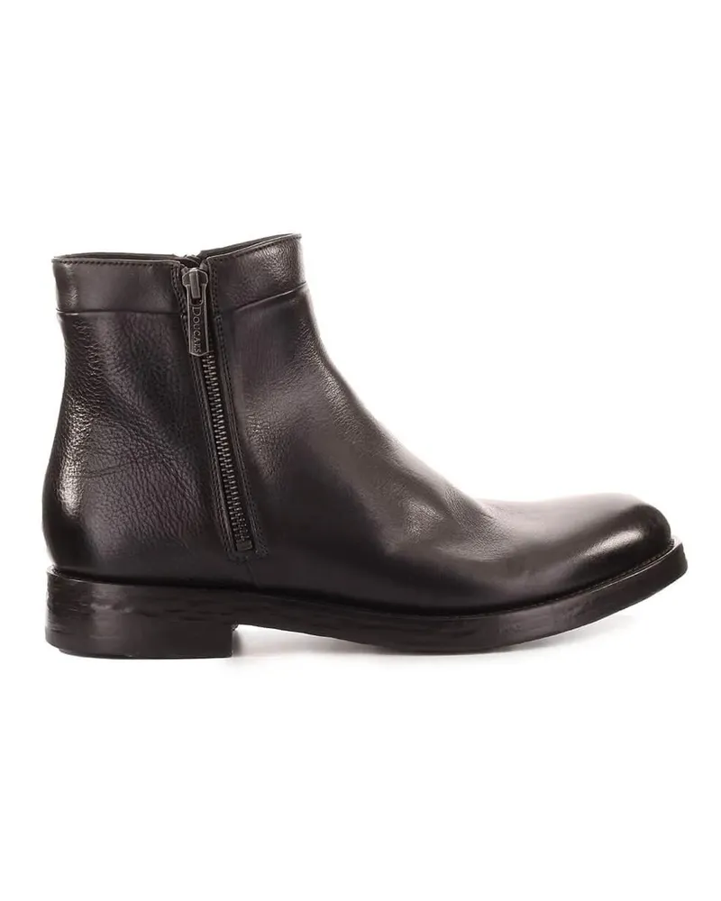 Doucal´s Stiefeletten  DUNKELBRAUNE STIEFELETTE MIT REISSVERSCHL braun Braun