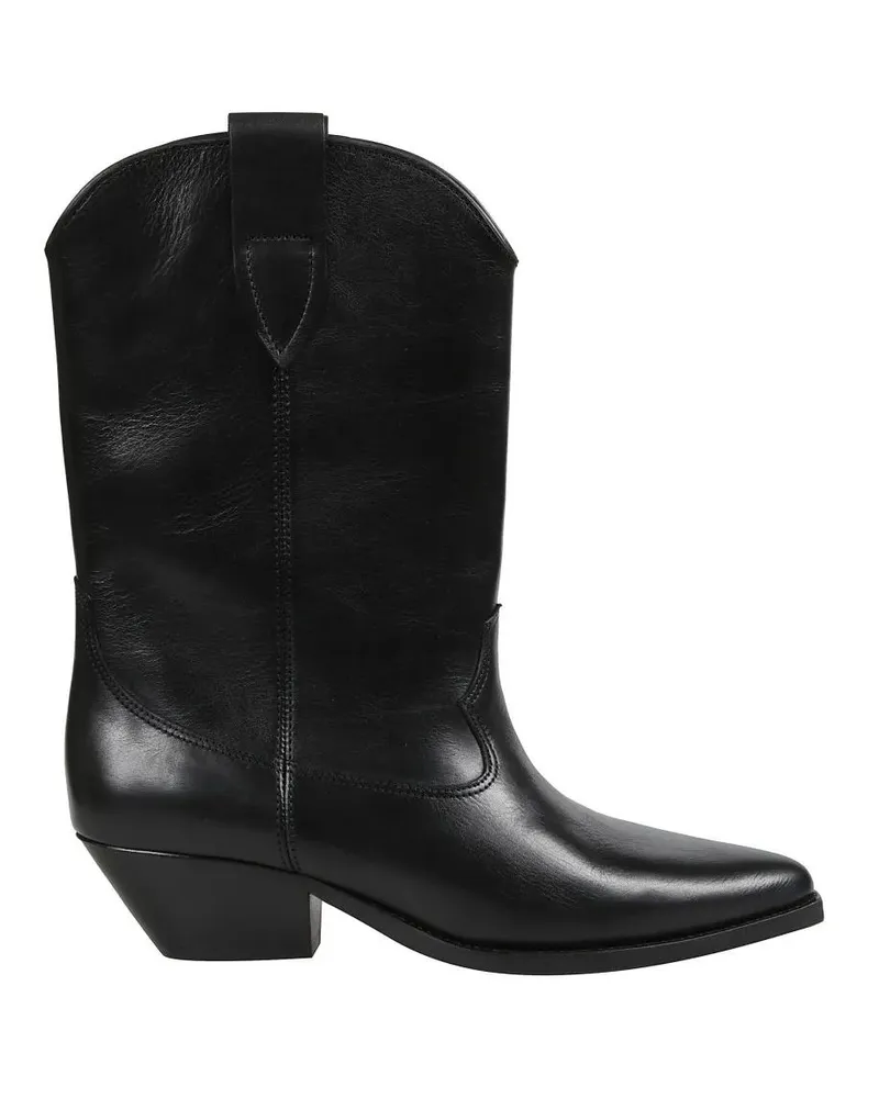 Étoile Isabel Marant Stiefel Duerto Black Cowboy Boots schwarz Schwarz
