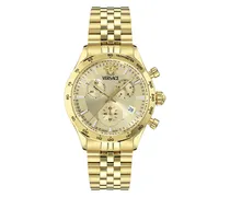 Uhren Quartz Chronograph Watch Hell.chr Petite Spec. (Wc gold