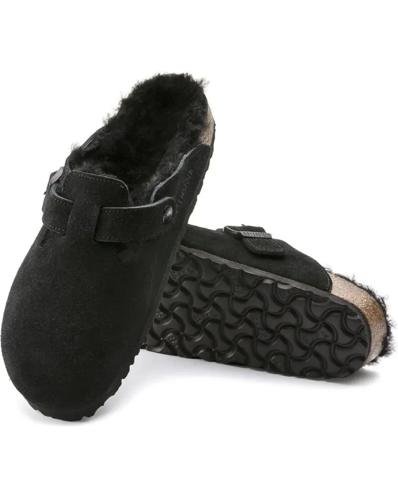 Birkenstock Sandalen  Boston Leve Slippers Zwart Boston Leve schwarz Schwarz
