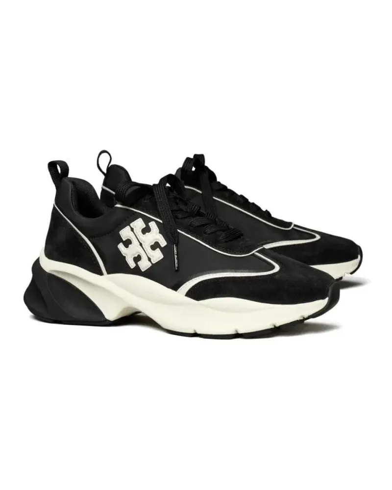 Tory Burch Low-Top Sneaker Good Luck Trainer schwarz Schwarz