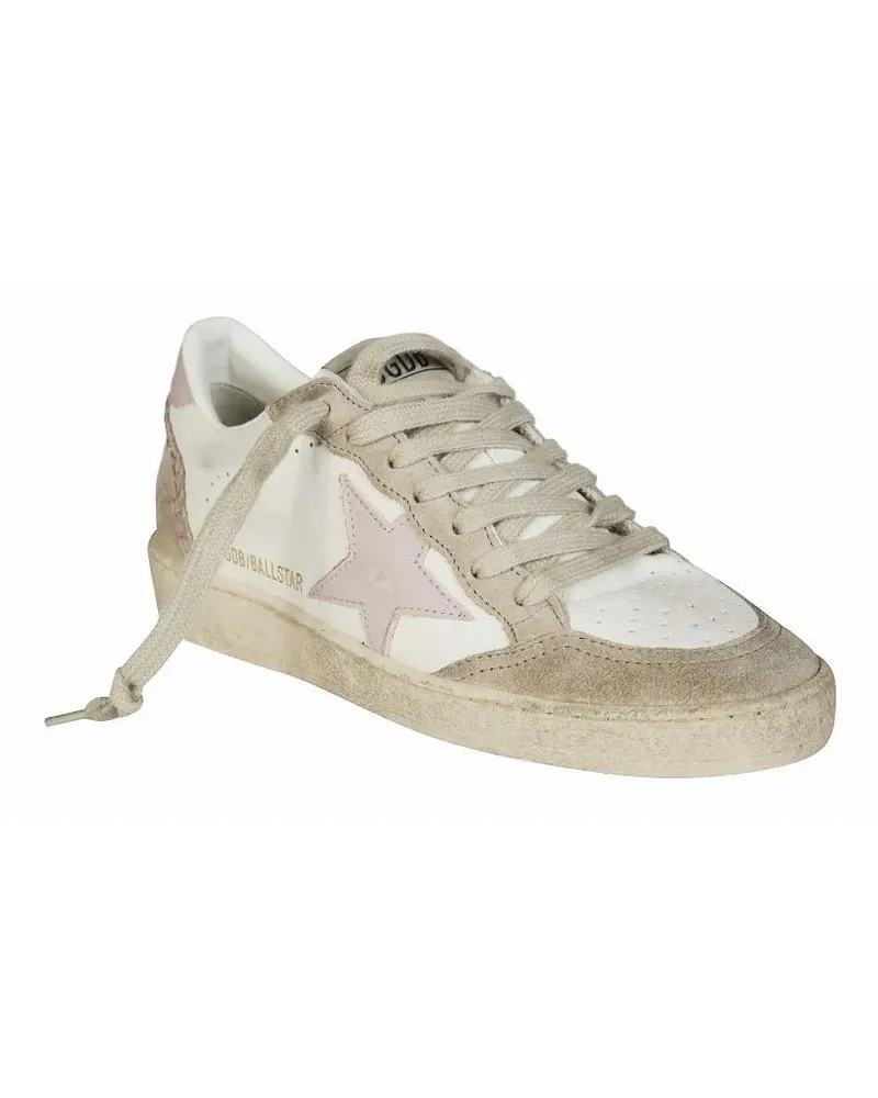 Golden Goose Low-Top Sneaker Ballstar Nappa Upper Suede Sneakers beige Beige