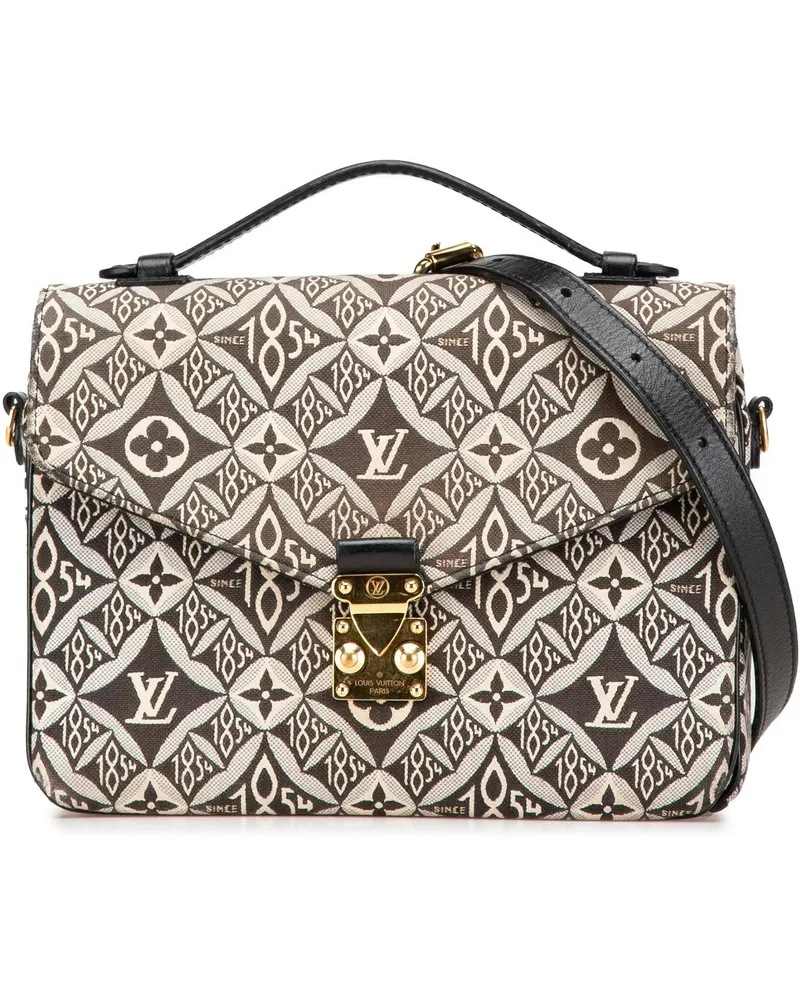 Louis Vuitton Hobo Bags Since 1854 Pochette Metis schwarz Schwarz