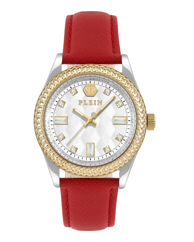 Philipp Plein Uhr Quarz-Analoguhr Queen red Rot