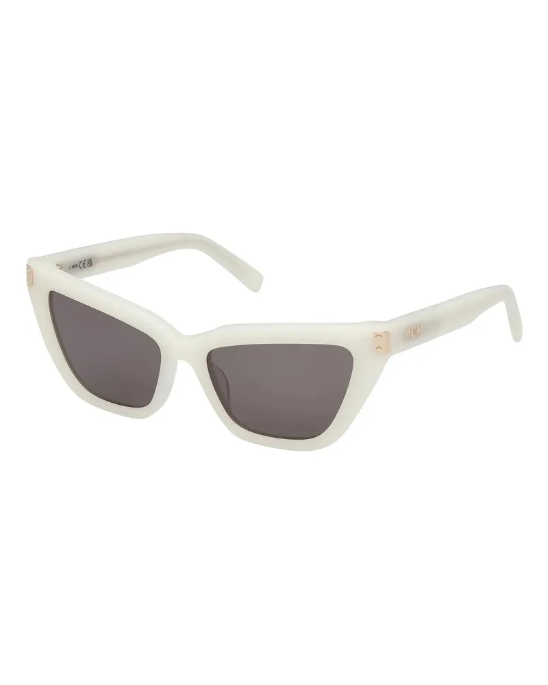 MCM Sonnenbrille  white Weiß