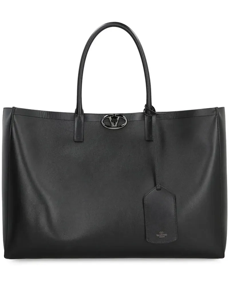 Valentino Garavani Crossbody Bags  Vlogo Locker Tote Bag schwarz Schwarz