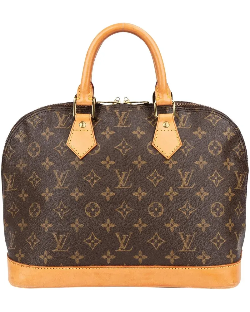 Louis Vuitton Crossbody Bags  Canvas Monogram Alma PM Handbag braun Braun