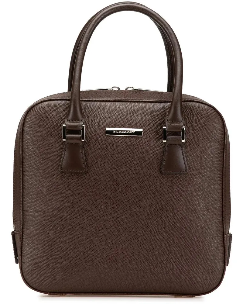 Burberry Crossbody Bags 2000-2017 Leather Handbag braun Braun