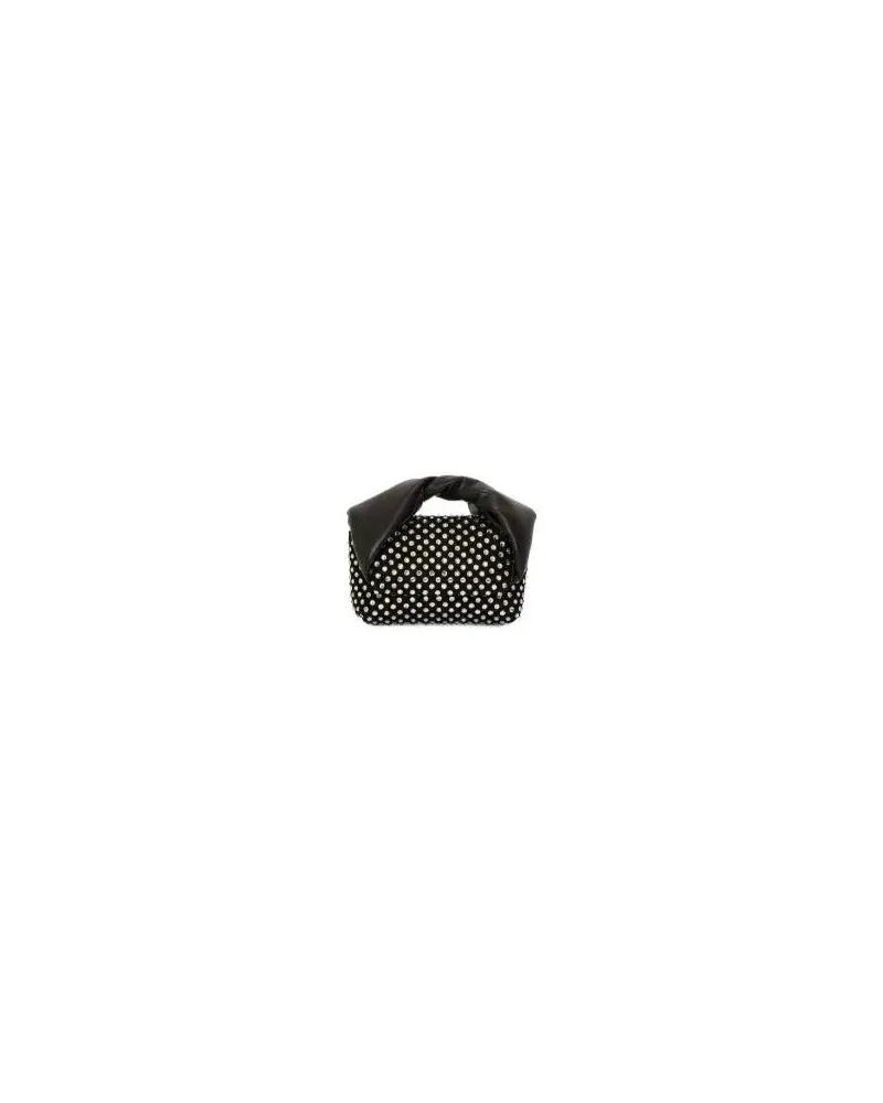 J.W.Anderson Hobo Bags Mini Twister Crystal Bag schwarz Schwarz
