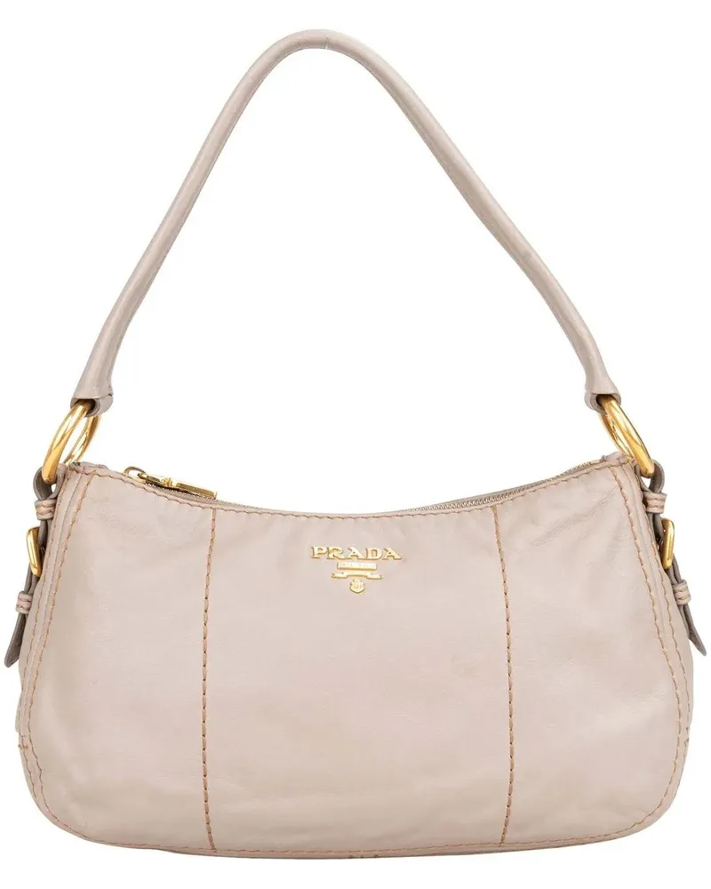 Prada Crossbody Bags  Classic Leather Hobo Bag bunt Bunt